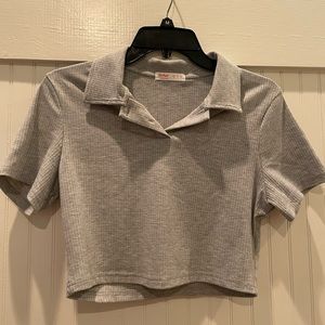romwe, medium, grey,
